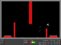 SAM batteries firing homing missiles to the player