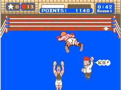 MoarNES playing Mike Tyson's Punch-Out!!