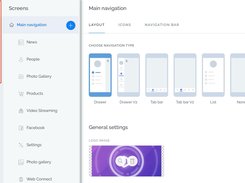 MobAppCreator Screenshot 1