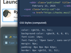 MobiDevTools Screenshot 2