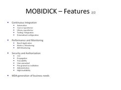 Mobidick - Features 2/2