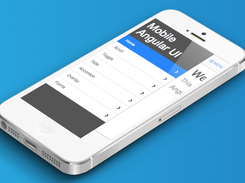 Mobile Angular UI Screenshot 1