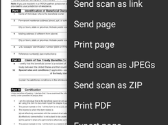 Mobile Doc Scanner (MDScan) Screenshot 1