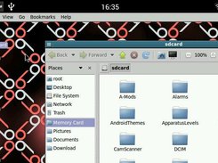 Desktop running on RealVNC