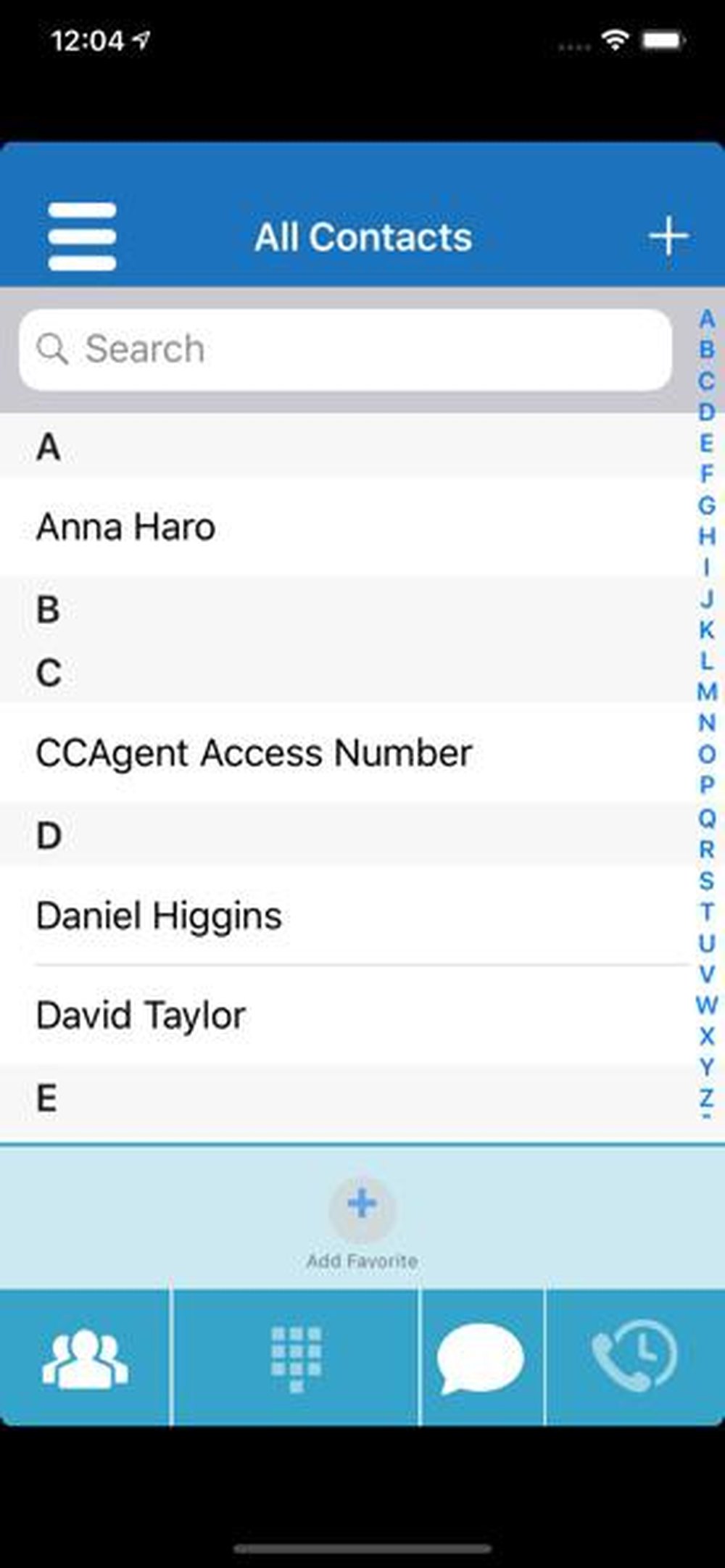 Mobile2CRM Screenshot 1