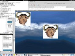 Primitive 3D skybox rendering (using cube maps and shaders)