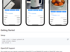 MobileCLIP Screenshot 1