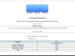 Apache Mobile Filter Screenshot 1