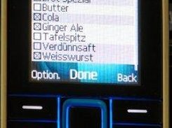 List in shopping mode