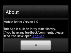Android Telnet SDK Screenshot 3