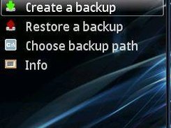 Main menu