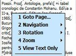 Text-only mode - great for A4 pdf files