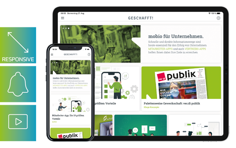 mobio® Publisher Screenshot 1