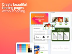 Create landings without coding
