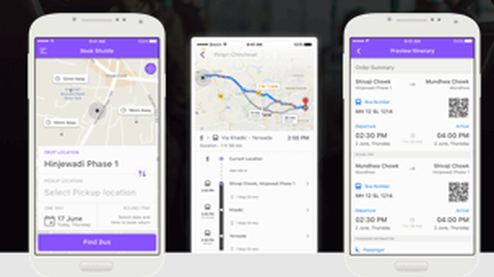 Mobisoft Employee Transport Management Screenshot 1