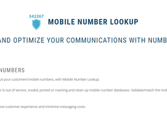 Mobile Number Lookup