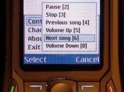 MobLRC Menu