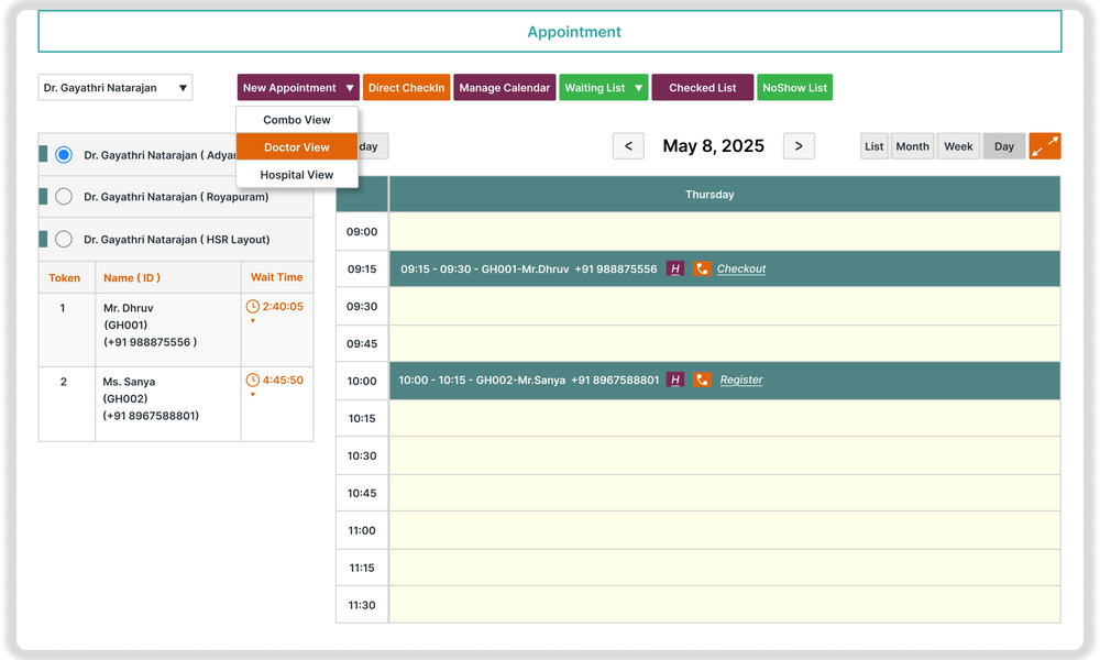 Appointment Management software
