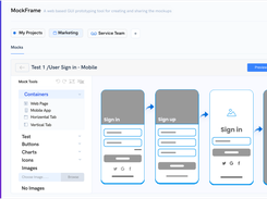 Mockframe Wireframe Tool