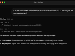 MoClaw Screenshot 1