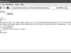 An example of an EHTML/mod_c driven web page