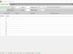 Overview screen