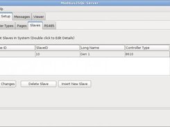 Adding the modbus slaves