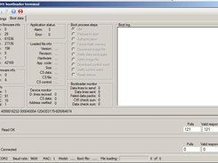 sim3-ACH1 bootloader terminal