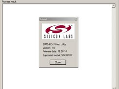 PC utility flasher fro Silab Cortex M3