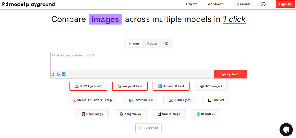 Model Playground Screenshot 1