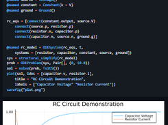 ModelingToolkitStandardLibrary.jl Screenshot 1