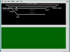 Bench Station Panel Screen Shot (Dispatcher program)