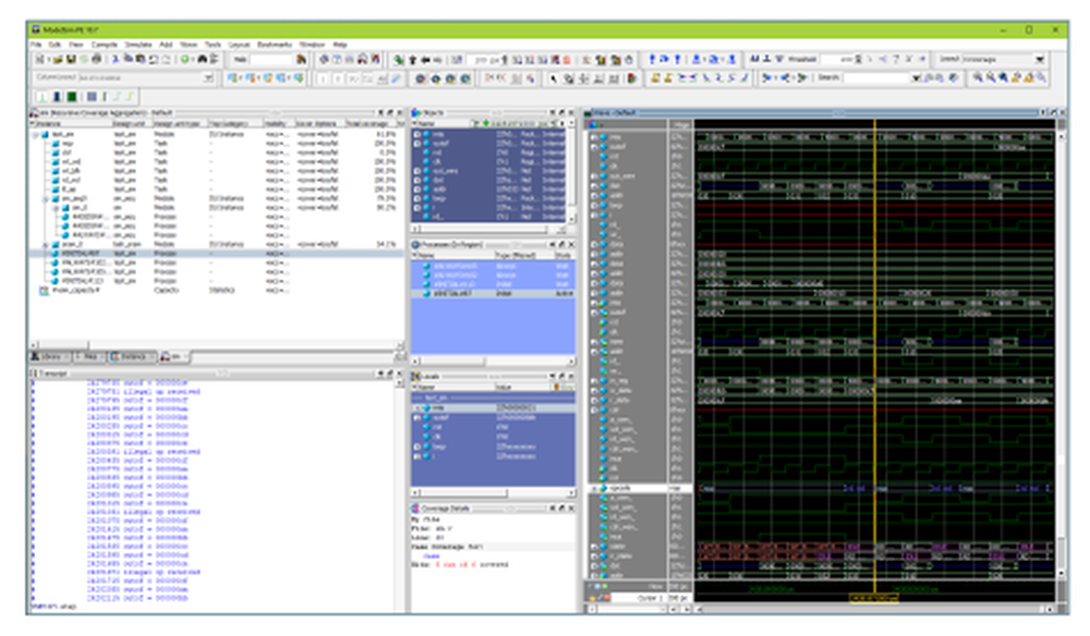 ModelSim Screenshot 1