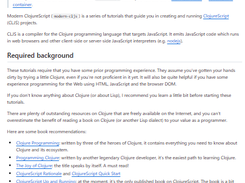Modern CLJS Screenshot 1