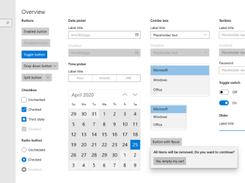 ModernWPF UI Library Screenshot 1