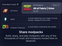 Modrinth Screenshot 3