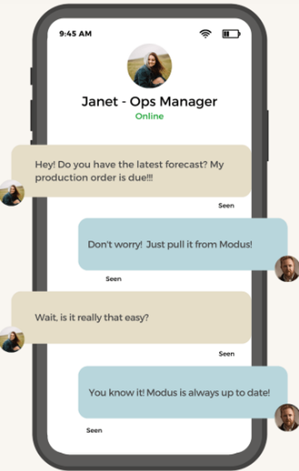 Modus Planning Screenshot 1