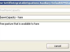 Specify a model quantity