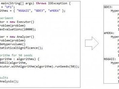 4. Example code and the corresponding output