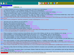 Główny ekran z wczytanym tekstem