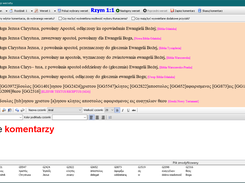 Analiza pojedyńczych wersetów