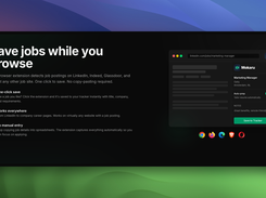 Save jobs while you browse using our browser extension