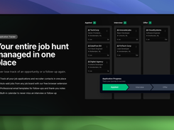 Your entire job hunt, managed in one place