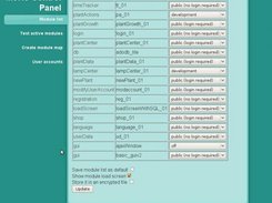 MoKo and its general interface for module controll.