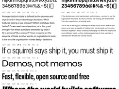 Mona Sans Screenshot 1