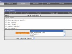 Host management - services