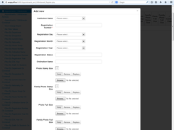4. Add new student or staff form. Type or Select the Values. including Registration ID no. and Nationality.png