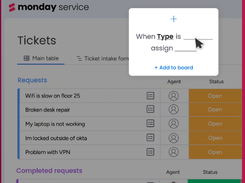 monday service Screenshot 1