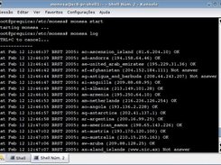 Output of console