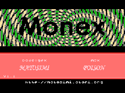 Monex - Atari XL/XE Screenshot 1